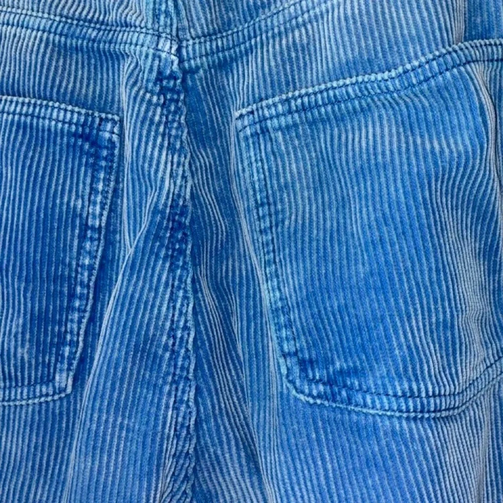 BDG Urban Outfitters Blue Corduroy High & Wide Flared Pants Retro 70s Y2K 28